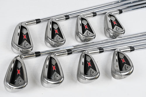 Callaway X Hot Irons / 4-PW+SW / Regular Flex Speed Step 85 Shafts