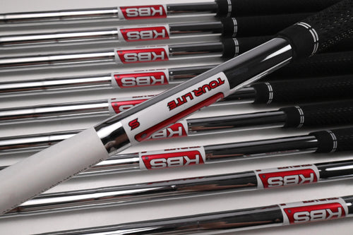 Callaway Elyte HL Irons / 4-PW+AW+GW+SW / Stiff Flex KBS Tour Lite Shafts