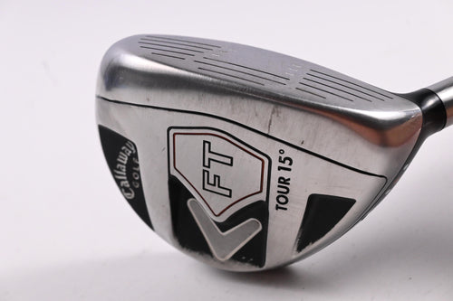 Callaway FT #3 Wood / 15 Degree / Regular Flex Fujikura Fit On Shaft