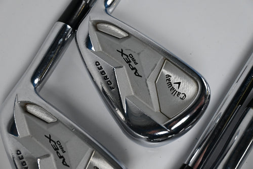 Callaway Apex Pro 19 Irons / 5-9i / Stiff Flex N.S.Pro Prototype Shafts
