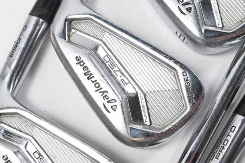 Taylormade P750 Irons / 4-PW / Stiff Flex Steel Shafts