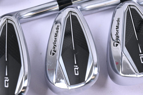 Taylormade Qi Irons / 5-PW+GW+LW / Stiff Flex KBS Max MT 85 Shafts