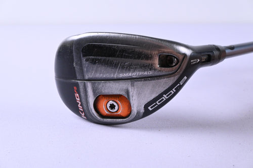 Cobra King F6 #3 Hybrid / 22 Degree / Regular Flex Ozik MFS HQ4 Red Tie 75