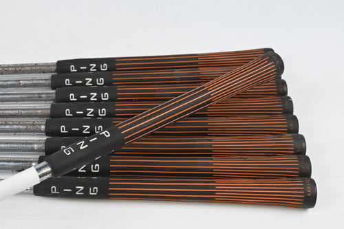 Ping Karsten II Irons / 2-PW / Maroon Dot / Stiff Flex Ping Karsten ZZ Shafts