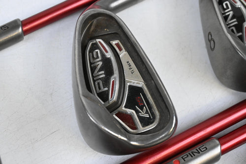 Ladies Ping K15 Irons / 6-PW+SW / Orange Dot / Ladies Flex Ping TFC 149 Shafts