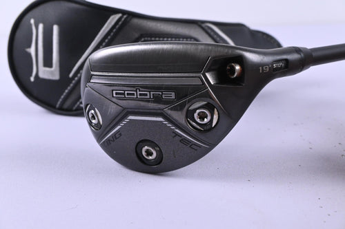 Cobra King Tec 2023 #3 Hybrid / 19 Degree / Stiff Flex MMT HY 80 Shaft