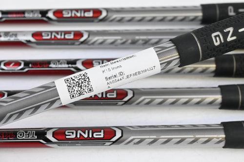 Ladies Ping K15 Irons / 6-PW+SW / Orange Dot / Ladies Flex Ping TFC 149 Shafts