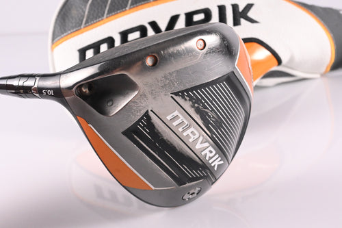 Left Hand Callaway Mavrik Driver / 10.5 Degree / Regular Flex Evenflow Riptide