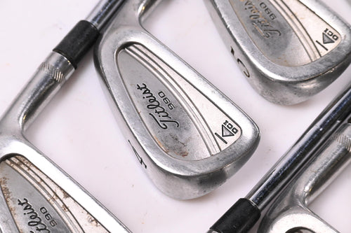Titleist DCI 990 Irons / 3-PW / Regular Flex Dynamic Gold R300 Shafts