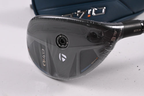 Taylormade Qi4D #3 Hybrid / 19 Degree / Stiff Flex KBS REAX 75 Shaft