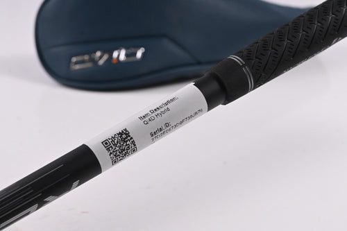 Taylormade Qi4D #3 Hybrid / 19 Degree / Stiff Flex KBS REAX 75 Shaft