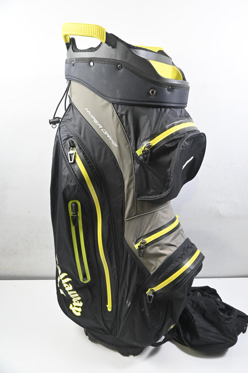 Callaway Hyper Dry 15 Golf Bags / 14-Way Divider / Black, Grey & Yellow