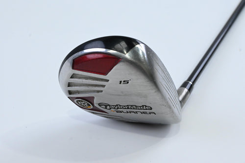 Taylormade Burner 2007 #3 Wood / 15 Degree / Stiff Flex Taylormade Reax 50 Shaft