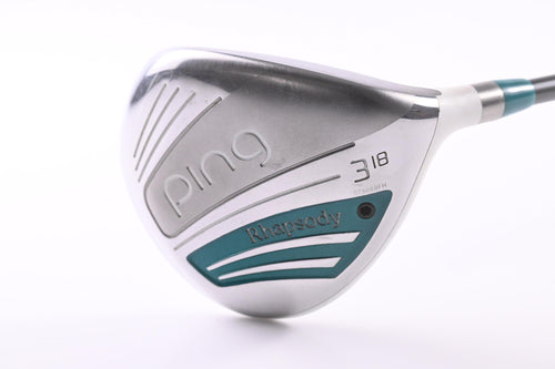Ladies Ping Rhapsody 2015 #3 Wood / 18 Degree / Senior Flex Ping TFC 80 Shaft