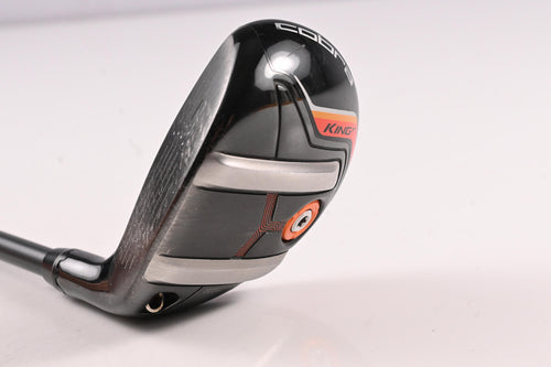 Left Hand Cobra King F7 #4-5 Hybrid / 22-25 Degree / Regular Flex Pro Black 75