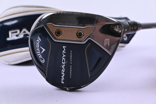 Callaway Paradym #3 Wood / 15 Degree / Regular Flex HZRDUS Gen4 Silver 60