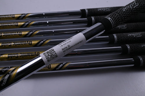 Titleist CB 620 Irons / 3-9i / X-Flex Dynamic Gold X Seven Shafts