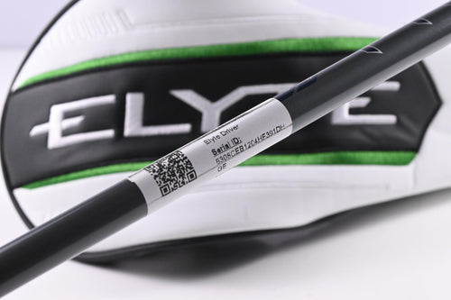 Callaway Elyte Driver / 9 Degree / Stiff Flex Denali Charcoal 60 Shaft
