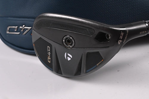 Taylormade Qi4D #4 Hybrid / 22 Degree / Regular Flex KBS REAX 65 Shaft