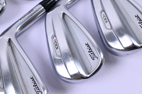 Titleist T100.S 2021 Irons / 4-9i / Stiff Flex True Temper AWT White S300 Shafts