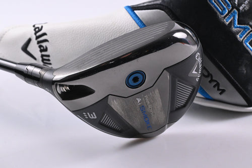 Left Hand Callaway Paradym Ai Smoke TD #3 Wood / 15 Degree / X-Flex Denali Black