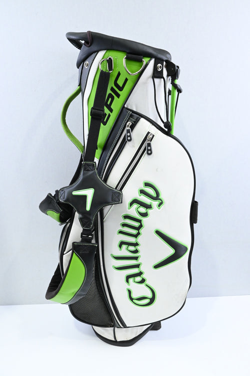 Callaway GBB Epic Stand Bag / 4-Way / White, Green