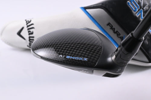 Left Hand Callaway Paradym Ai Smoke TD #3 Wood / 15 Degree / X-Flex Denali Black