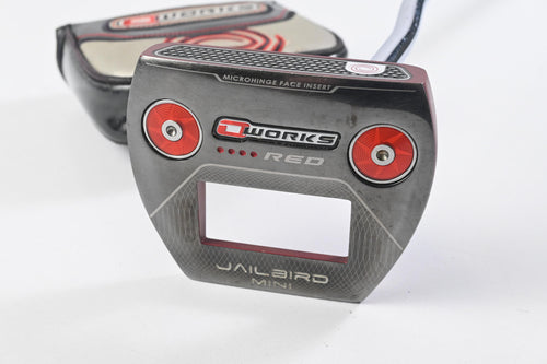 Odyssey O-Works Red Jailbird Mini Putter / 34 Inch