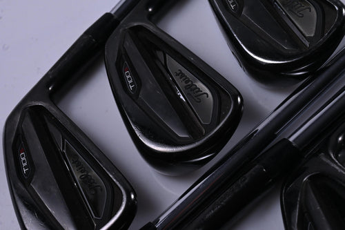 Titleist T100.S Black Limited Edition Irons / 4-PW / Stiff Flex Project X LZ 120