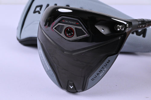 Callaway Quantum Max D Driver / 10.5 Degree / Stiff Flex Denali Frost Silver 60
