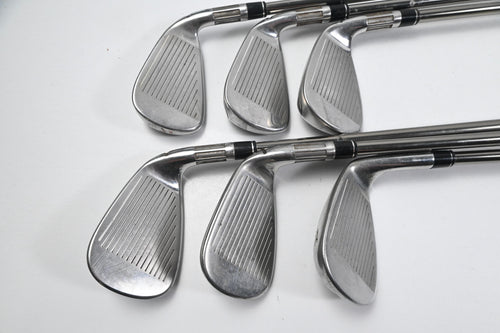 Left Hand Taylormade M6 Irons / 6-PW+GW / Regular Flex Recoil ES 460 Shafts