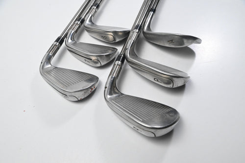 Left Hand Taylormade M6 Irons / 6-PW+GW / Regular Flex Recoil ES 460 Shafts