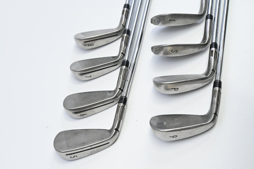 Taylormade Stealth Irons / 5-PW+SW+LW / Stiff Flex KBS Max MT 85 Shafts