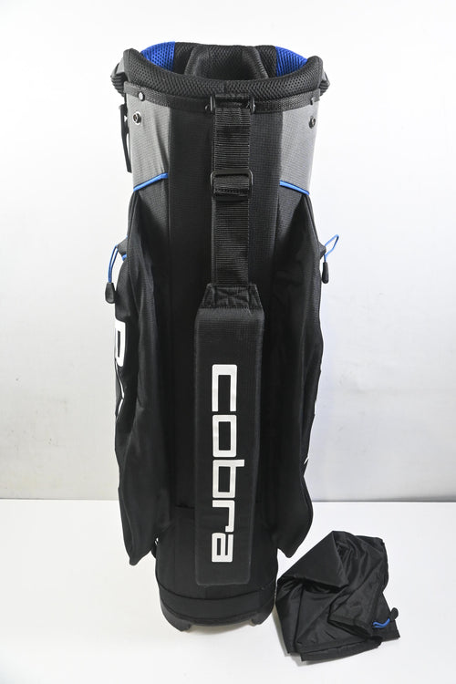 Cobra Cart Bag / 14-Way Divider / Black, Grey & Blue