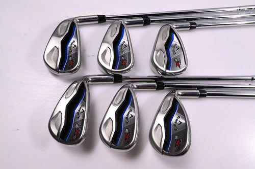 Callaway X2 Hot Irons / 6-PW+SW / Regular Flex Callaway Shafts