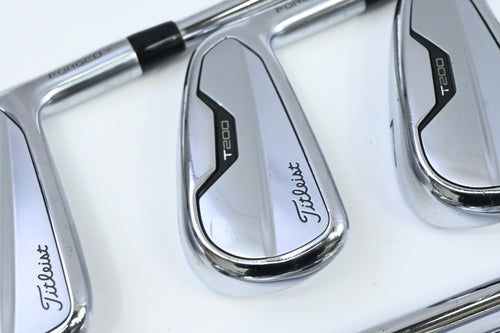 Titleist T200 2021 Irons / 5-PW+48° / Stiff Flex AMT Red S300 Shafts