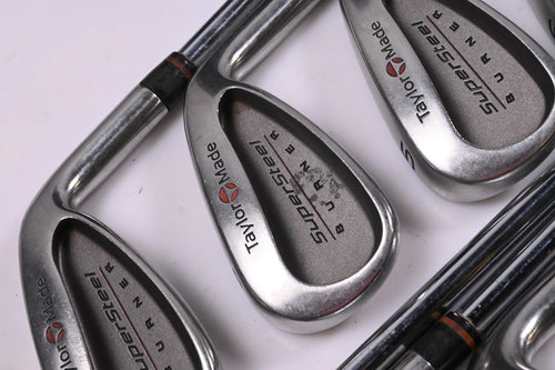 Taylormade Supersteel Irons / 3-PW+SW / Stiff Flex Taylormade 90 Shafts