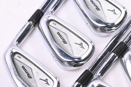 Mizuno MP-53 Irons / 4-PW / Stiff Flex Steel Shafts