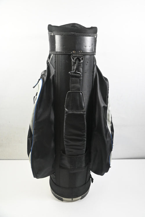 Motocaddy Club Series Cart Bag / 14-Way Divider / Black, Grey & Blue