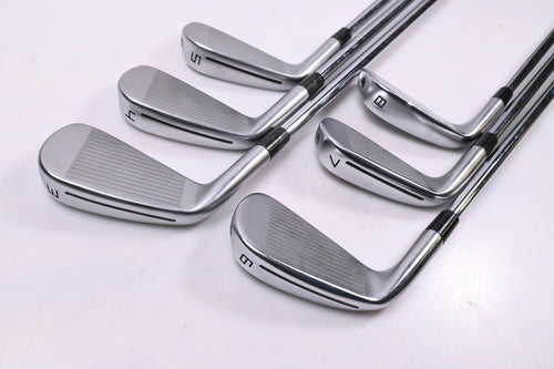 Taylormade P790 2021 Irons / 3-8i / Stiff Flex Dynamic Gold 105 S300 Shafts