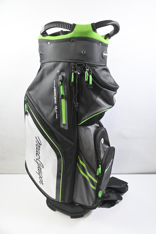 MacGregor Principal 14.0 Stand Bag / 14-Way Divider / Black, White & Green