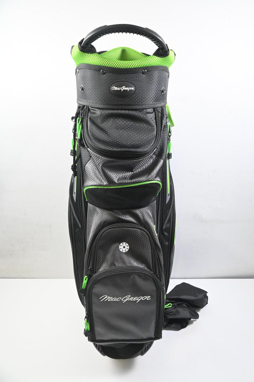 MacGregor Principal 14.0 Stand Bag / 14-Way Divider / Black, White & Green