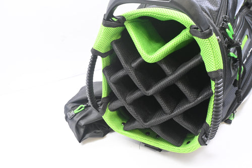 MacGregor Principal 14.0 Stand Bag / 14-Way Divider / Black, White & Green