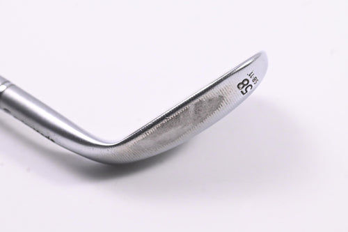 Left Hand Taylormade Milled Grind 3 Chrome Lob Wedge / 58 Degree / Ladies Flex