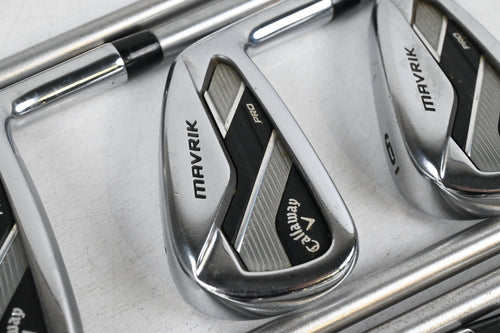 Callaway Mavrik Pro Irons / 3-PW / Stiff Flex KBS Tour C-Taper Lite 110 Shafts