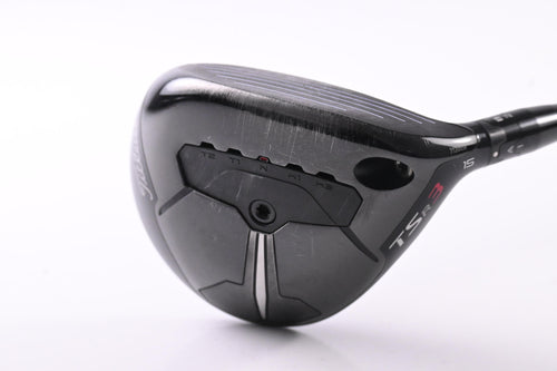 Titleist TSR3 #3 Wood / 15 Degree / Stiff Flex Project X Titan Black 70 Shaft