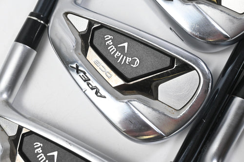 Callaway Apex DCB Irons / 5-PW+GW / Senior Flex UST Mamiya Recoil Dart 75 Shafts