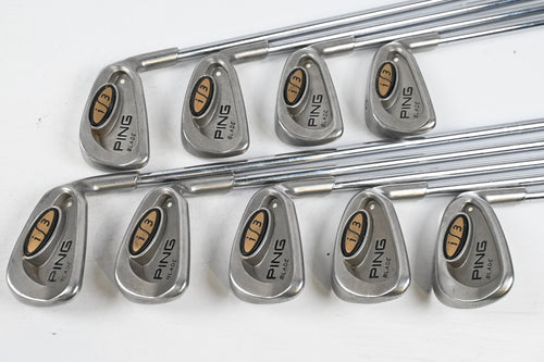 Ping i3 Irons / 3-PW+SW / White Dot / Stiff Flex Cushin JZ Shafts
