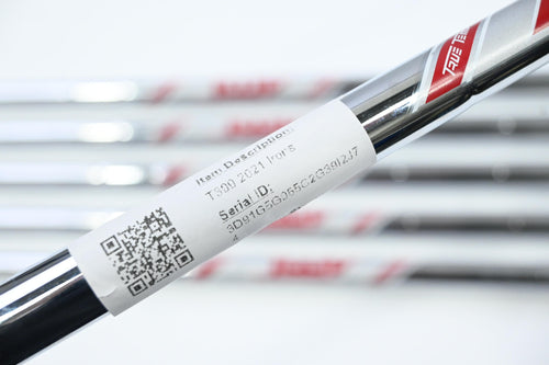 Titleist T300 2021 Irons / 6-PW+48° / Regular Flex AMT Red R300 Shafts