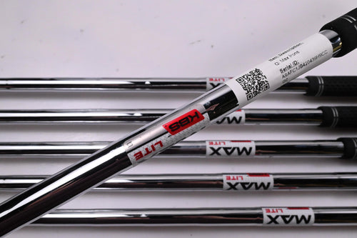 Taylormade Qi Max Irons / 5-PW / Stiff Flex KBS MAX Lite Shafts